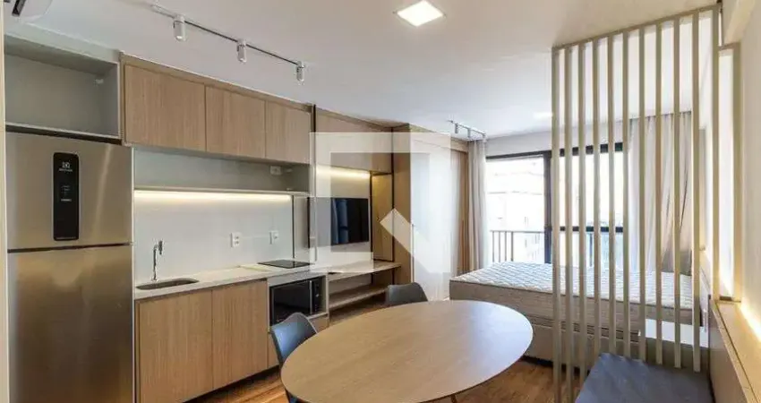 Kitnet / Stúdio para Aluguel - Santa Cecília, 1 Quarto,  30 m² - São Paulo