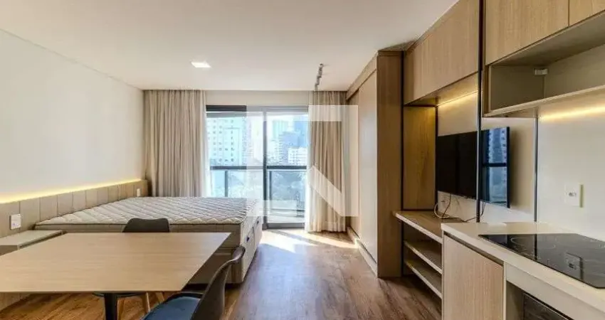 Kitnet / Stúdio para Aluguel - Santa Cecília, 1 Quarto,  34 m² - São Paulo