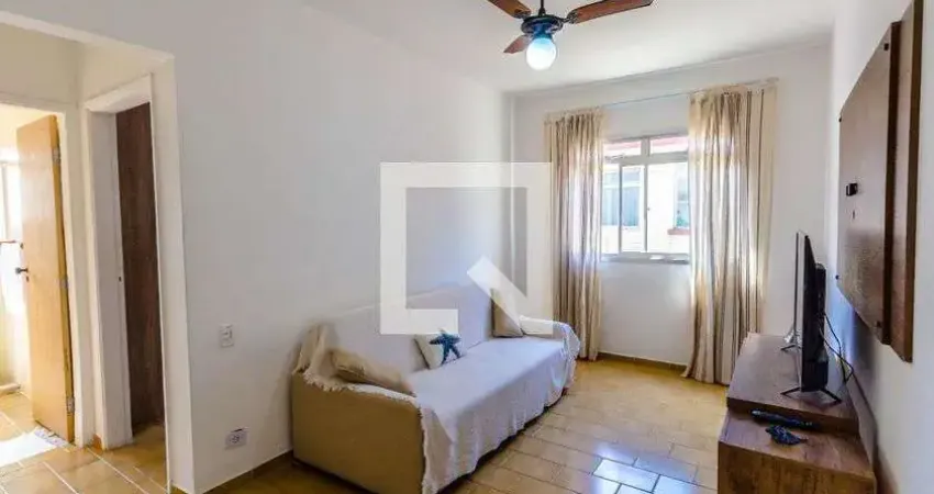 Apartamento para Aluguel - Boqueirão, 1 Quarto,  55 m² - Praia Grande