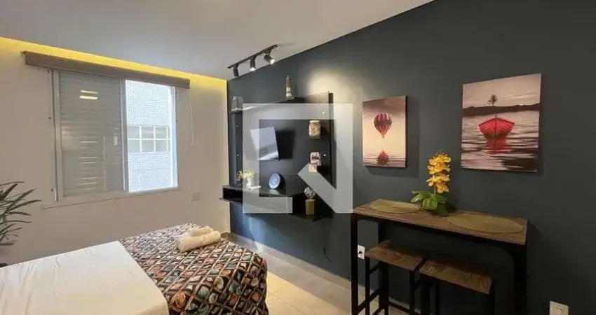 Kitnet / Stúdio para Aluguel - José Menino, 1 Quarto,  27 m² - Santos