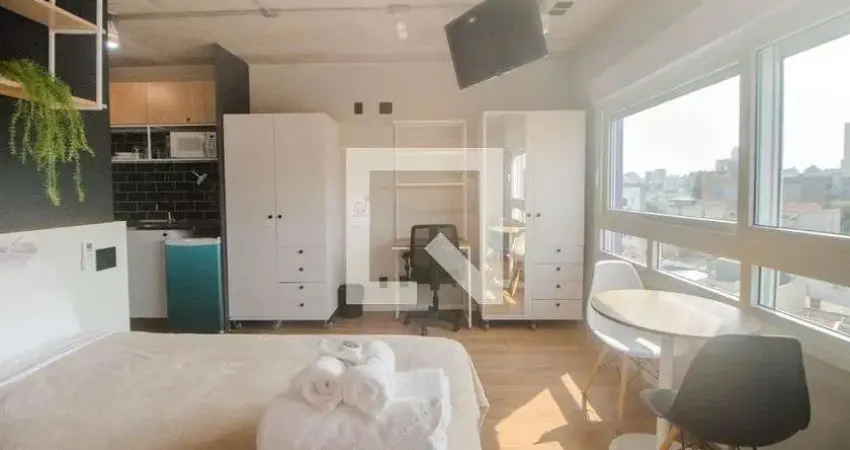 Kitnet / Stúdio para Aluguel - Santa Cecília, 1 Quarto,  27 m² - Porto Alegre