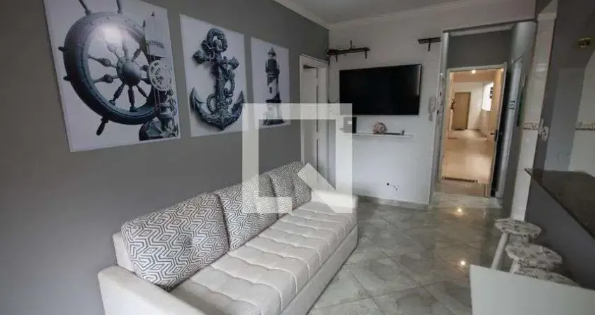 Apartamento para Aluguel - Aviação, 2 Quartos,  52 m² - Praia Grande
