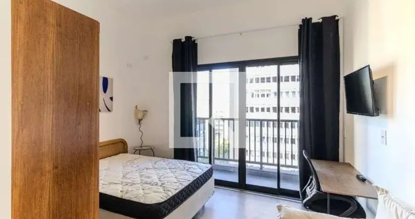 Kitnet / Stúdio para Aluguel - Santa Cecília, 1 Quarto,  23 m² - São Paulo