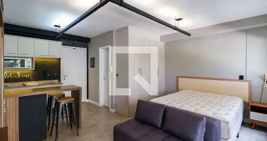 Kitnet / stúdio para aluguel - panamby, 1 quarto,  33 m² - são paulo