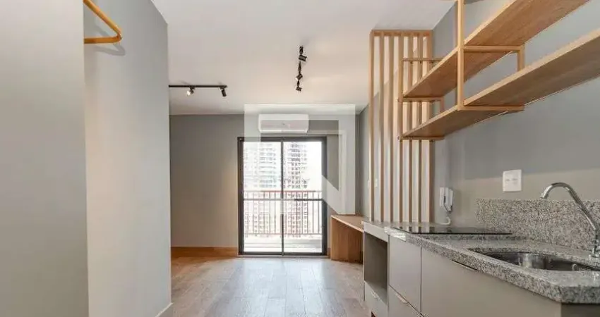 Kitnet / stúdio para aluguel - brooklin, 1 quarto,  25 m² - são paulo
