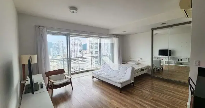 Kitnet / stúdio para aluguel - gonzaga , 1 quarto, 58 m² - santos