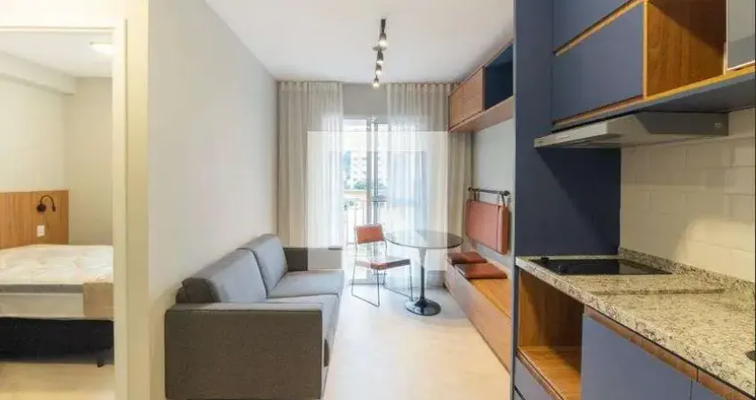 Kitnet / stúdio para aluguel - pinheiros, 1 quarto,  32 m² - são paulo