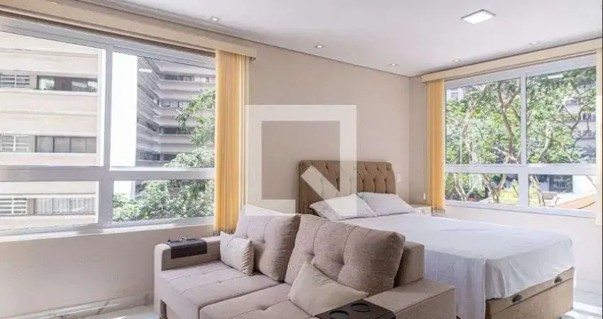 Kitnet / stúdio para aluguel - consolação, 1 quarto,  28 m² - são paulo