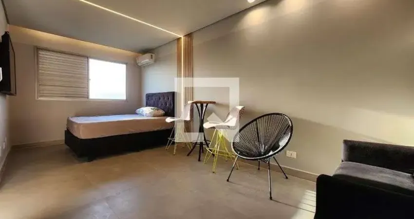 Kitnet / stúdio para aluguel - vila matias, 1 quarto, 38 m² - santos