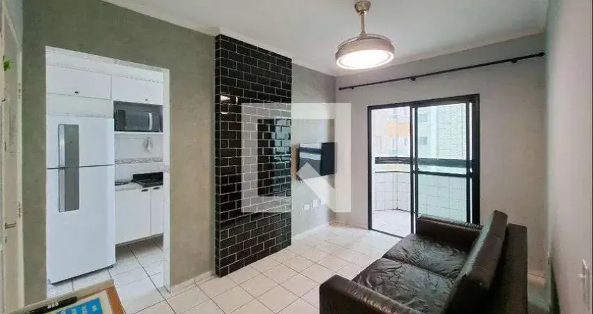 Apartamento para aluguel - vila assunção, 2 quartos,  42 m² - praia grande