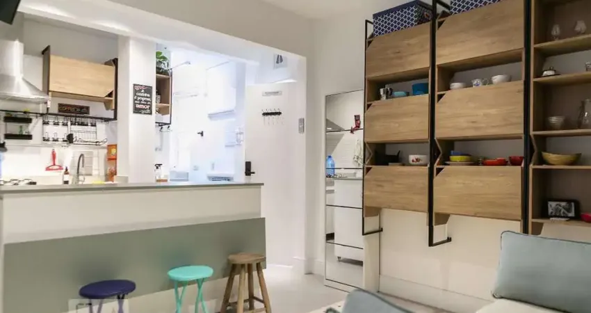 Apartamento com 1 quarto para alugar na Avenida Siqueira Campos, Embaré, Santos