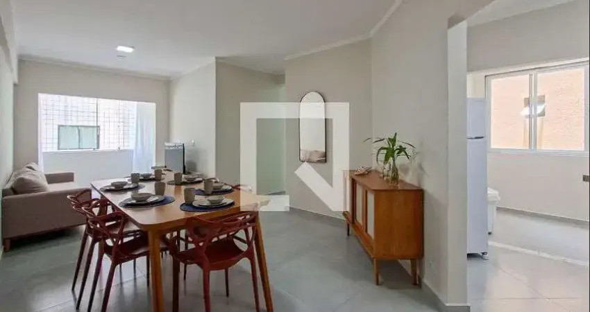 Apartamento para aluguel - vila tupi, 3 quartos, 77 m² - praia grande