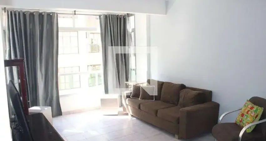 Apartamento para aluguel - itararé, 1 quarto,  75 m² - são vicente