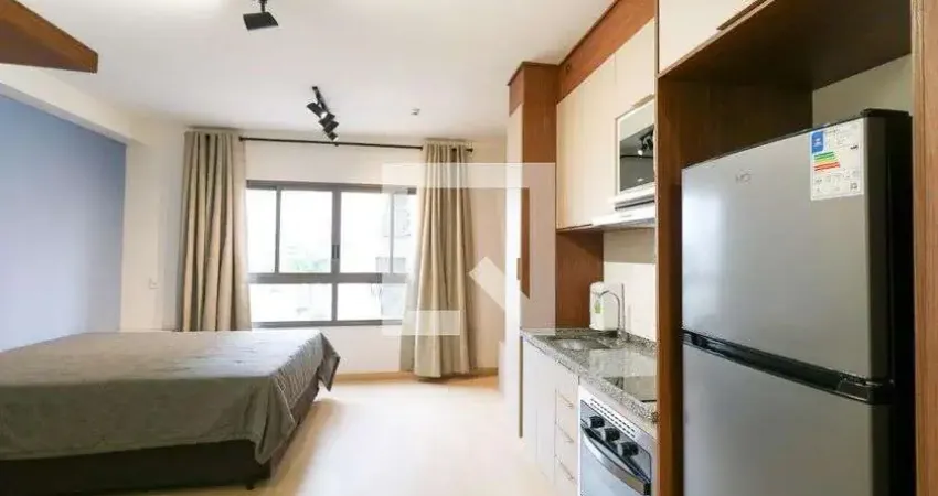 Kitnet / stúdio para aluguel - brooklin, 1 quarto,  28 m² - são paulo