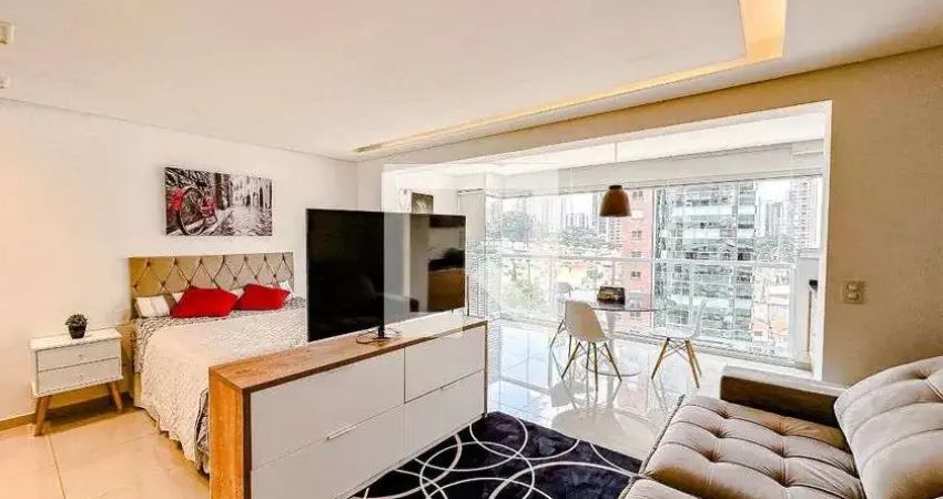 Kitnet / stúdio para aluguel - jardim anália franco, 1 quarto,  52 m² - são paulo