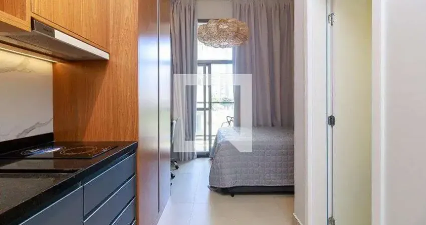 Kitnet / stúdio para aluguel - chácara santo antonio, 1 quarto,  25 m² - são paulo