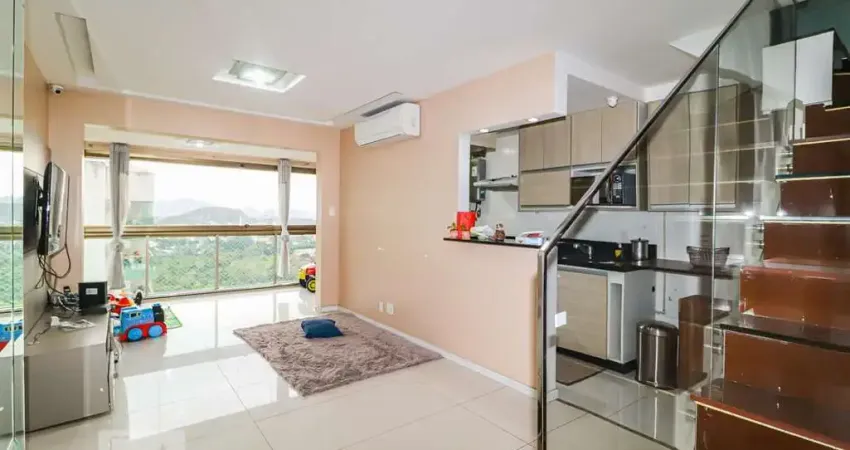 Cobertura para aluguel - jacarepaguá, 3 quartos,  169 m² - rio de janeiro