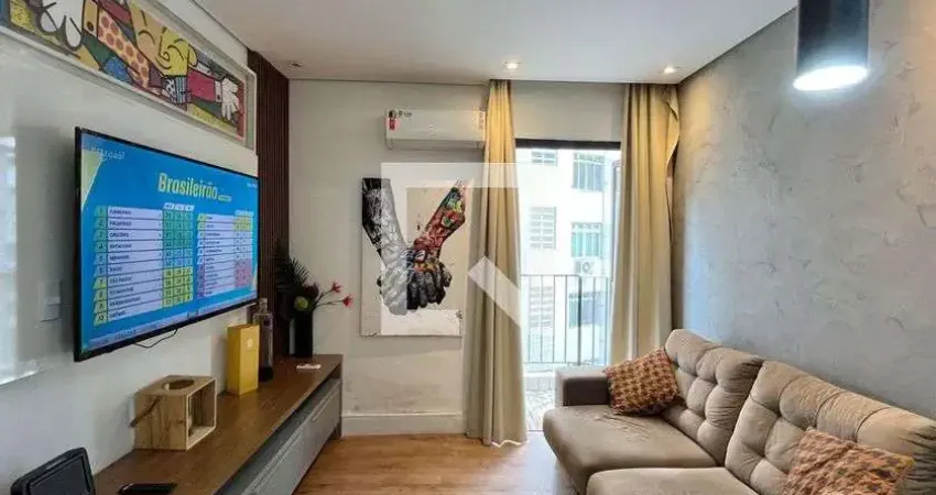 Apartamento com 1 quarto para alugar na Rua Jorge Tibiriçá, Gonzaga, Santos