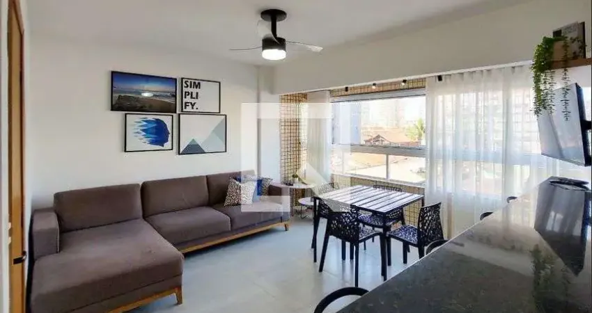 Apartamento para aluguel - aviação, 3 quartos,  88 m² - praia grande