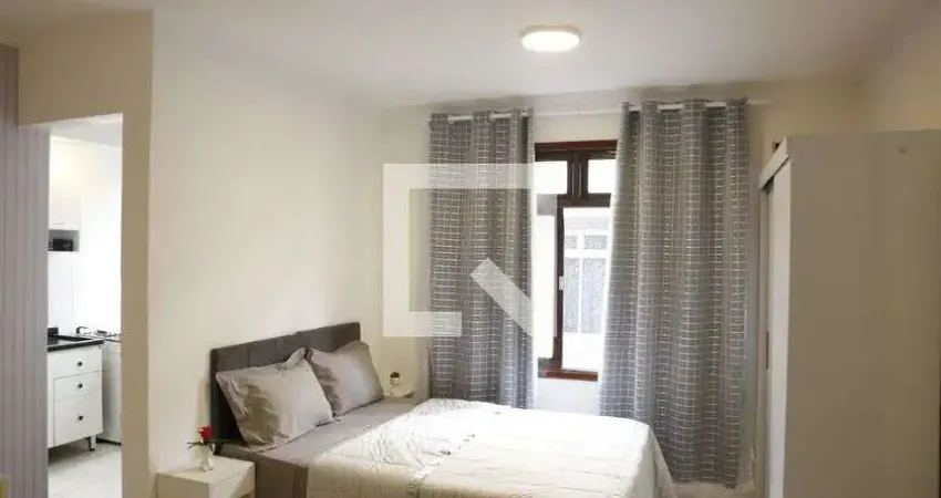 Kitnet / stúdio para aluguel - canto do forte, 1 quarto, 45 m² - praia grande