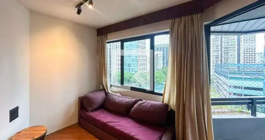 Apartamento para aluguel - brooklin, 1 quarto, 46 m² - são paulo
