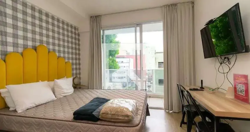 Kitnet / stúdio para aluguel - liberdade, 1 quarto,  22 m² - são paulo