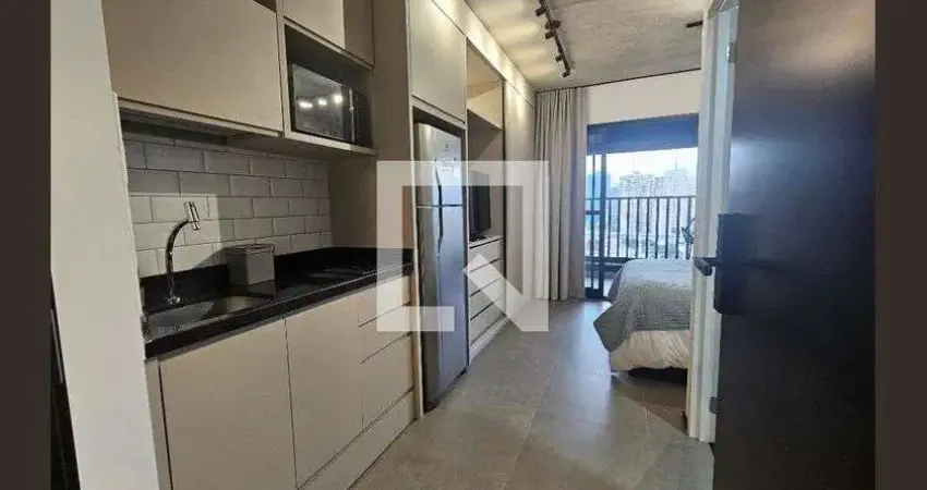 Kitnet / stúdio para aluguel - brooklin, 1 quarto,  25 m² - são paulo