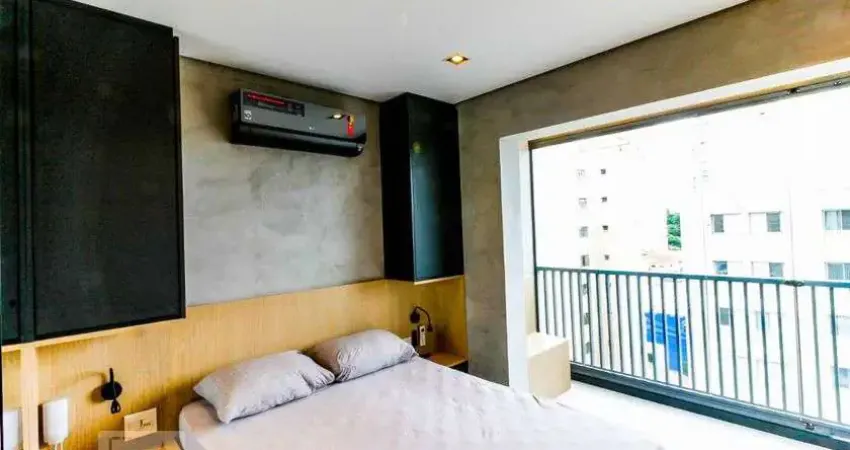 Kitnet / stúdio para aluguel - brooklin, 1 quarto,  22 m² - são paulo