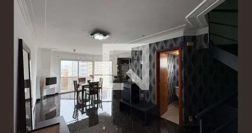 Cobertura para aluguel - jardim, 1 quarto,  130 m² - santo andré