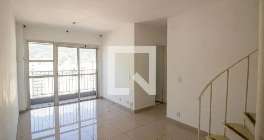 Cobertura para aluguel - grajaú, 3 quartos,  120 m² - rio de janeiro