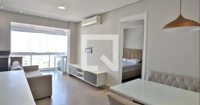 Apartamento para aluguel - boqueirão, 1 quarto,  47 m² - santos