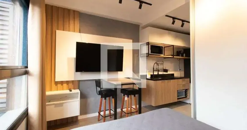 Kitnet / stúdio para aluguel - rebouças, 1 quarto,  19 m² - curitiba