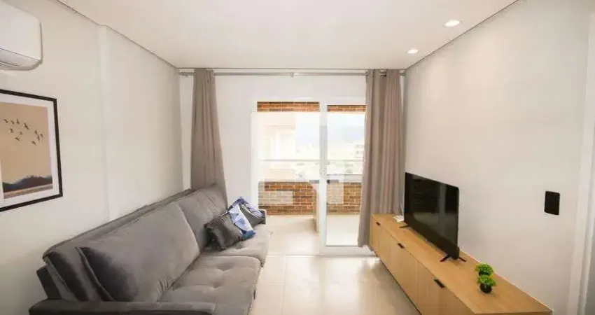 Apartamento para aluguel - vila caiçara, 1 quarto, 55 m² - praia grande