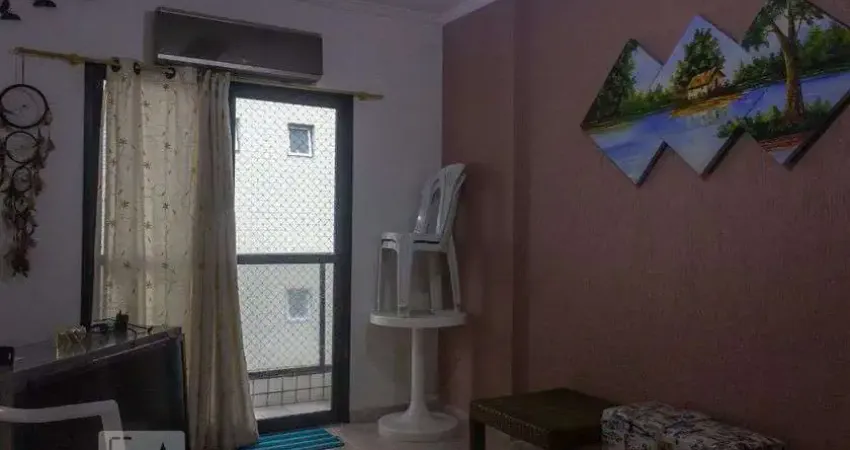 Apartamento para aluguel - vila tupi, 1 quarto, 50 m² - praia grande