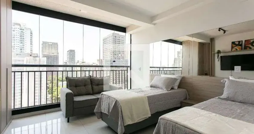 Kitnet / stúdio para aluguel - tatuapé, 1 quarto,  34 m² - são paulo