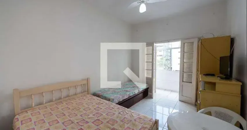 Kitnet / stúdio para aluguel - aparecida, 1 quarto, 28 m² - santos
