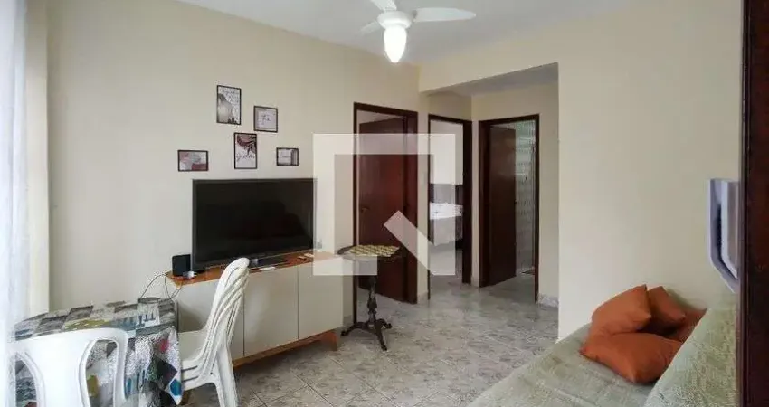 Apartamento para aluguel - vila caiçara, 2 quartos, 54 m² - praia grande