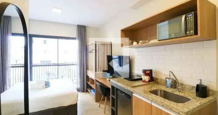 Kitnet / stúdio para aluguel - brooklin, 1 quarto,  22 m² - são paulo