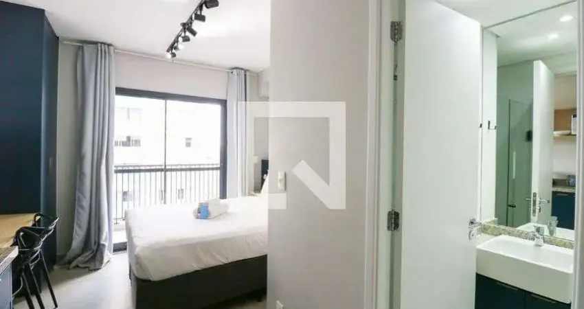 Kitnet / stúdio para aluguel - brooklin, 1 quarto,  22 m² - são paulo