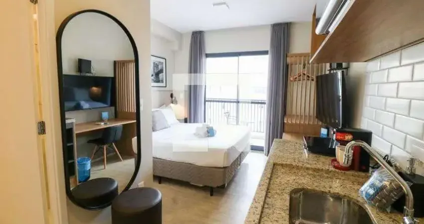 Kitnet / stúdio para aluguel - brooklin, 1 quarto,  22 m² - são paulo
