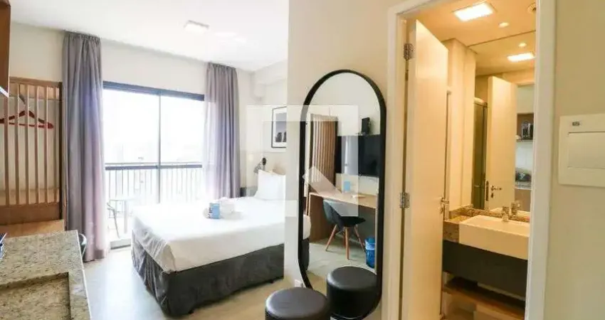 Kitnet / stúdio para aluguel - brooklin, 1 quarto,  20 m² - são paulo