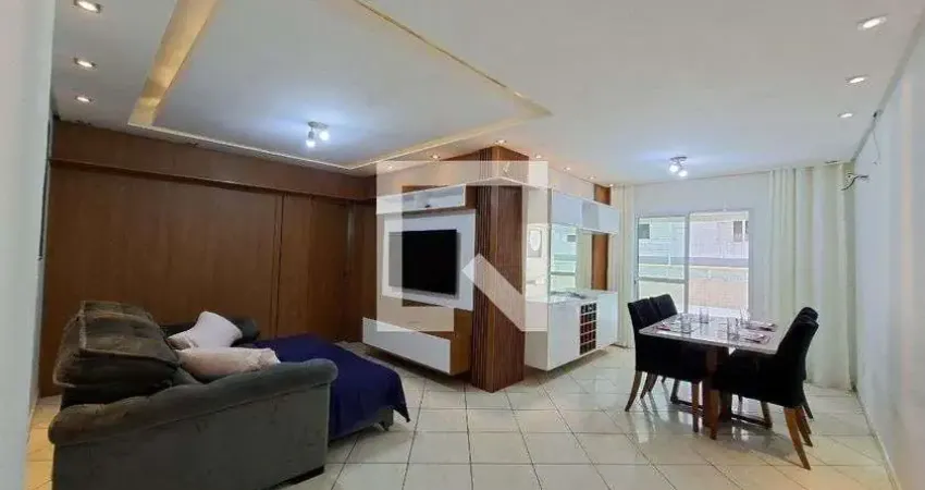 Apartamento para aluguel - cidade ocian, 2 quartos,  144 m² - praia grande