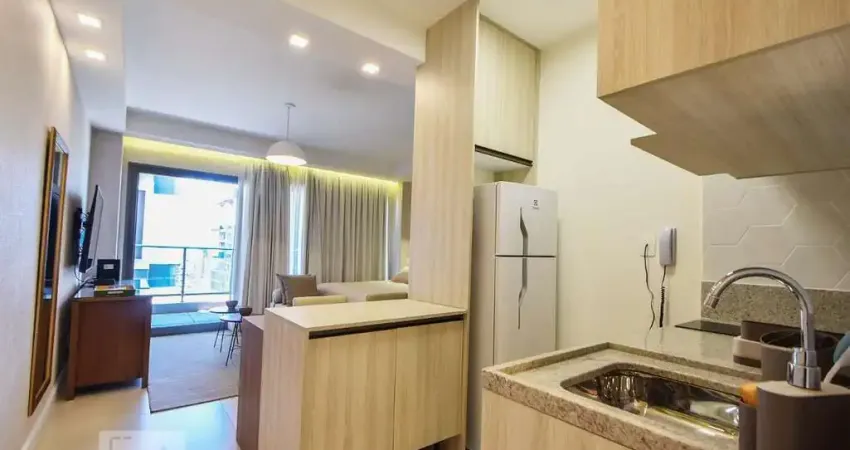 Kitnet / stúdio para aluguel - brooklin, 1 quarto,  42 m² - são paulo