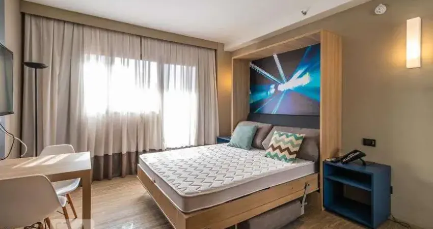 Kitnet / stúdio para aluguel - alphaville, 1 quarto,  28 m² - barueri