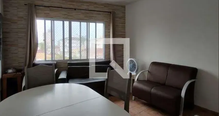 Apartamento para aluguel - vilamar, 1 quarto, 43 m² - praia grande