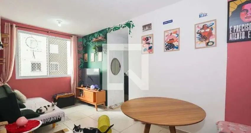 Apartamento para aluguel - parque monte alegre, 2 quartos,  43 m² - taboão da serra