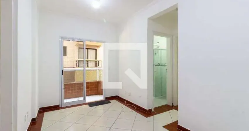 Apartamento para aluguel - guilhermina, 1 quarto,  46 m² - praia grande