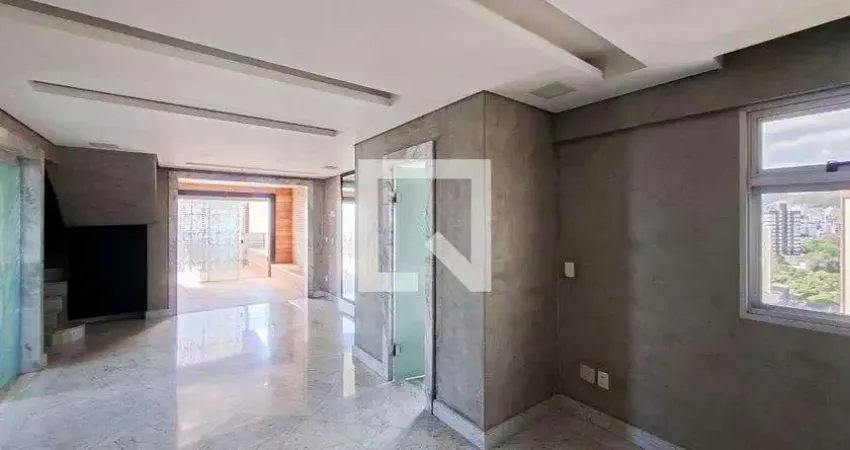 Cobertura para aluguel - funcionários, 4 quartos,  276 m² - belo horizonte