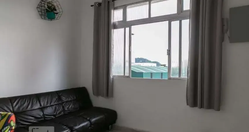 Apartamento para aluguel - ponta da praia, 1 quarto, 35 m² - santos