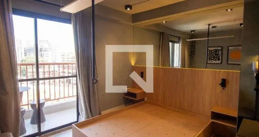 Kitnet / stúdio para aluguel - brooklin, 1 quarto,  25 m² - são paulo